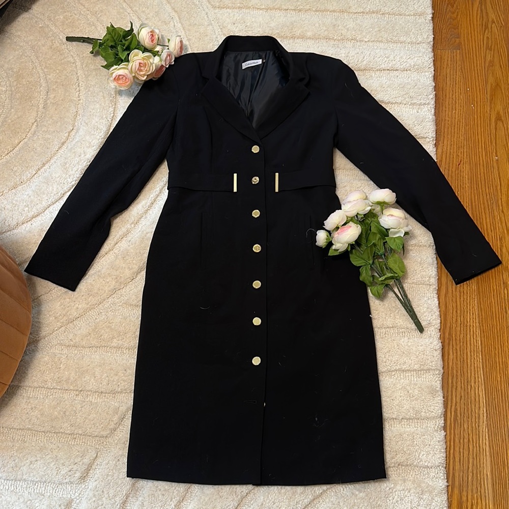 Calvin Klein Dress Coat